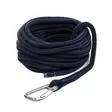 Qvarken Kiinnitysköysi Dockline karbiinihaalla 14mm 12m navy sin - Duell venetarvikkeet - 140053 - 1