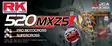 RK RR520MXZ5 Offroad Pro ketju Punainen +CL (Jousil.) - Duell MP varaosat ja tarvikkeet - 117443 - 1