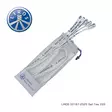 Sail Ties white 25mm x 2m LIROS Logo - Duell venetarvikkeet - 67063 - 1