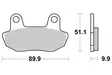 Sbs Jarrupalat Ceramic - Duell MP varaosat ja tarvikkeet - 123263 - 1