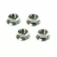 Scar 6 x Titanium HEX HEAD FLANGE NUT M8 - titanium Gr5-Ti - Duell MP varaosat ja tarvikkeet - 74373 - 1