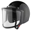 Snowpeople Basic Jet helmet Double visor black, XL - Duell ajovarusteet - 58553 - 1