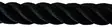 Stairway Rope black 36mm x 55m - Duell venetarvikkeet - 66473 - 1