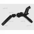 UFO Frame guard KTM SX/SX-F 125/450 11-15 Black 001 - Duell MP varaosat ja tarvikkeet - 48353 - 1
