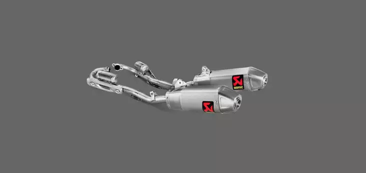 Akrapovic Evolution Line (Titaani) CRF 250 R / RX 2018- (Kaksinkertainen äänenv - Duell MP varaosat ja tarvikkeet - 67564 - 1
