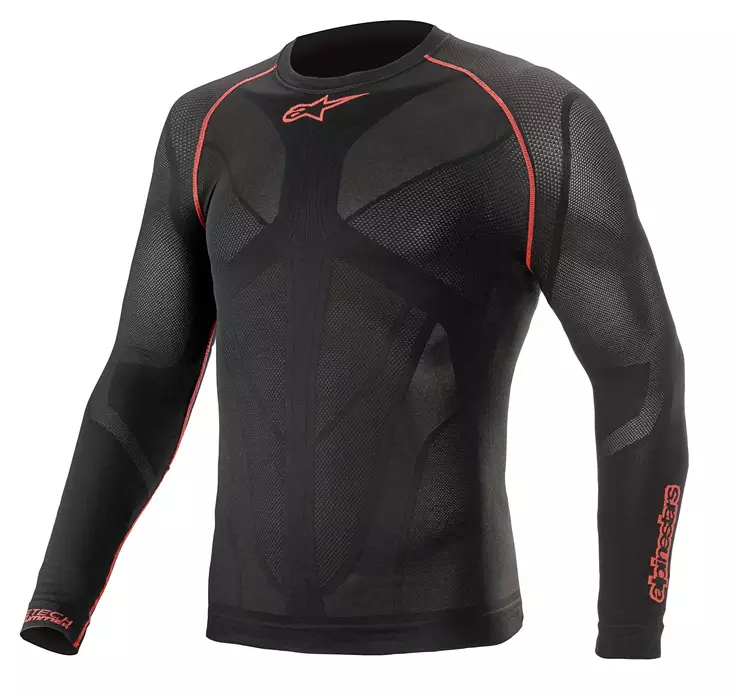 Alpinestars Alusvaate Paita Ride Tech v2 Punainen, XS/S - Duell ajovarusteet - 37594 - 1