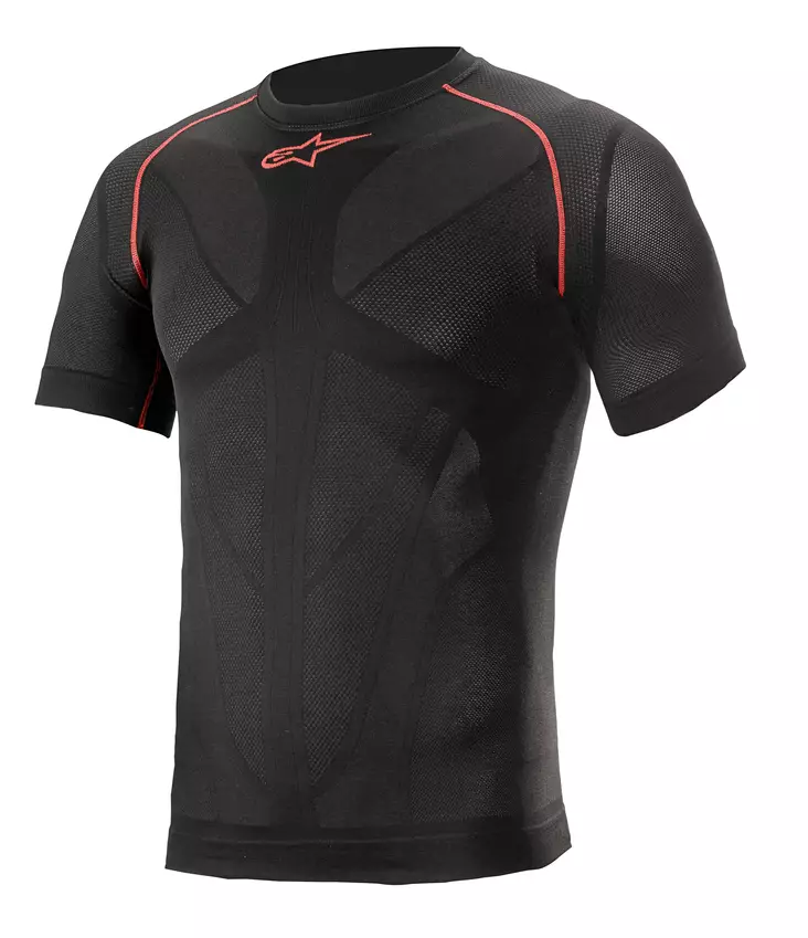 Alpinestars Alusvaate T-paita Ride Tech v2 Punainen, M/L - Duell ajovarusteet - 38074 - 1