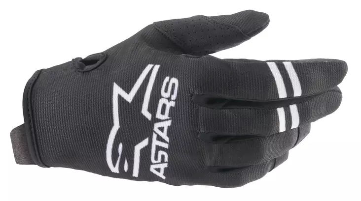 Alpinestars Junior Radar Hanska Musta/Valkoinen XS - Duell ajovarusteet - 39474 - 1