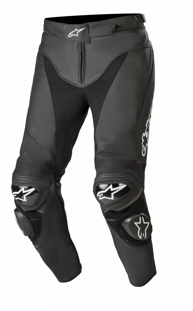 Alpinestars Nahkahousut Track v2 Musta, 52 - Duell ajovarusteet - 40734 - 1