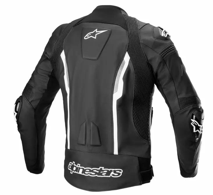Alpinestars Nahkatakki Missile v2 Musta/Valkoinen 58 - Duell ajovarusteet - 40174 - 1