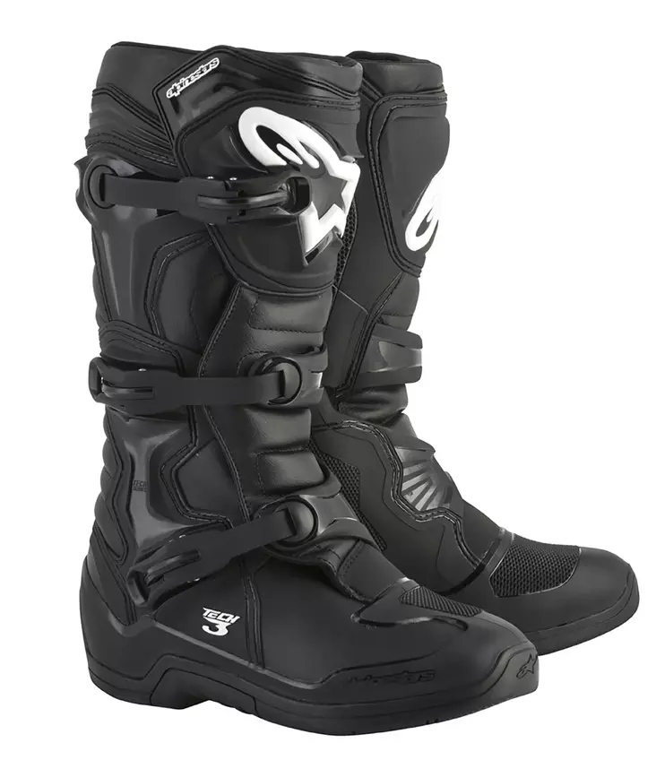 Alpinestars Saapas Tech 3 musta, 43 - Duell ajovarusteet - 38694 - 1