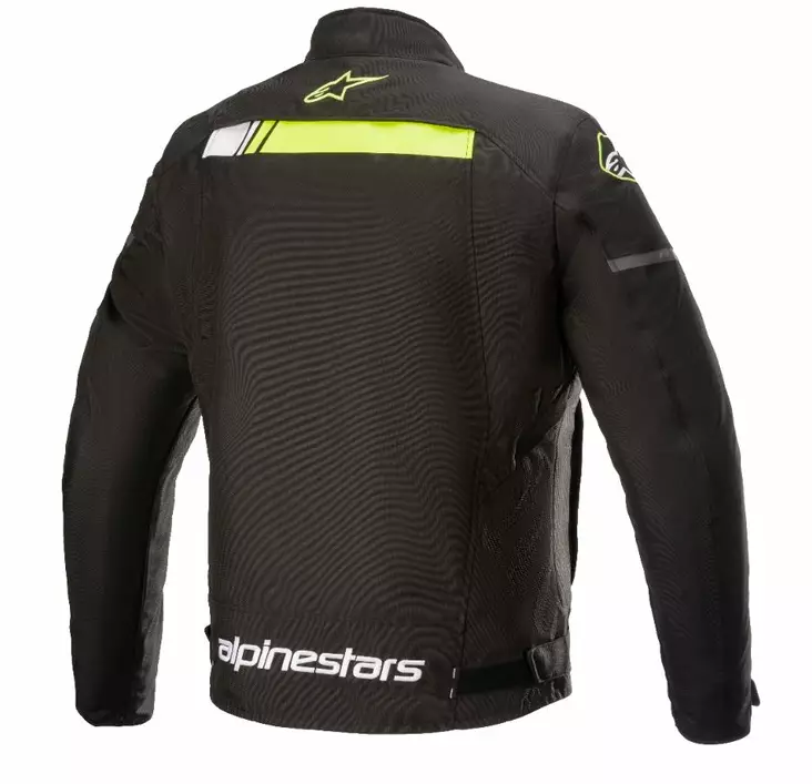 Alpinestars Tekstiilitakki T-SP S Ignition Vedenpitävä Musta/Keltainen fluo XL - Duell ajovarusteet - 42944 - 1