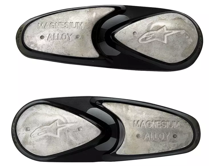 Alpinestars Toe Slider (Magnesium sopii kaikki saappaisiin -2014 saakka) - Duell ajovarusteet - 37704 - 1