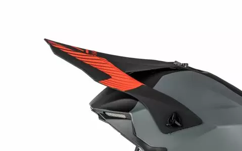 AMOQ Airframe Lippa musta/harmaa/puna - Duell ajovarusteet - 52264 - 1