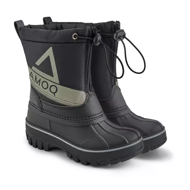 AMOQ Snowtime JNR Saappaat Musta/Harmaa, 38 - Duell ajovarusteet - 51604 - 1