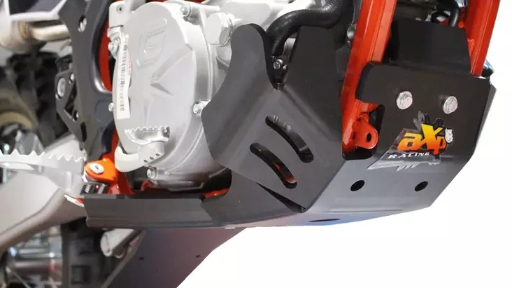 AXP Xtrem HDPE Skid Plate Black Gas-Gas EC250/EC300 18-20 - Duell MP varaosat ja tarvikkeet - 86674 - 1