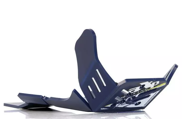 AXP Xtrem HDPE Skid Plate Blue Husqvarna FE450/FE501 17-23 - Duell MP varaosat ja tarvikkeet - 87104 - 1
