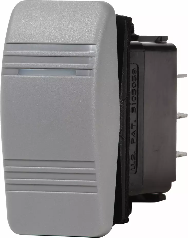 Blue Sea Water resistant Contura III Switches Grey - Duell venetarvikkeet - 132464 - 1