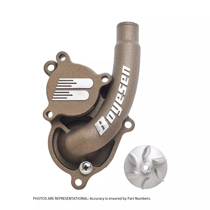 BOYESEN Vesipumppu Supercooler CRF450R/RX 17- - Duell MP varaosat ja tarvikkeet - 68114 - 1