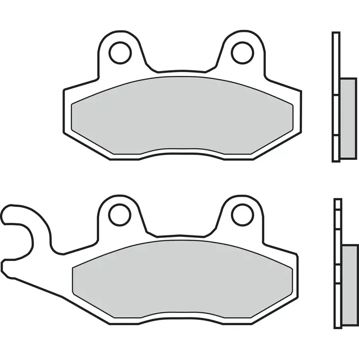 Brembo Jarrupalat Carbon-Ceramic - Duell MP varaosat ja tarvikkeet - 121734 - 1