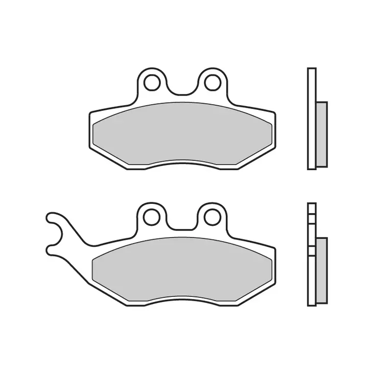 Brembo Jarrupalat Carbon-Ceramic - Duell MP varaosat ja tarvikkeet - 122474 - 1