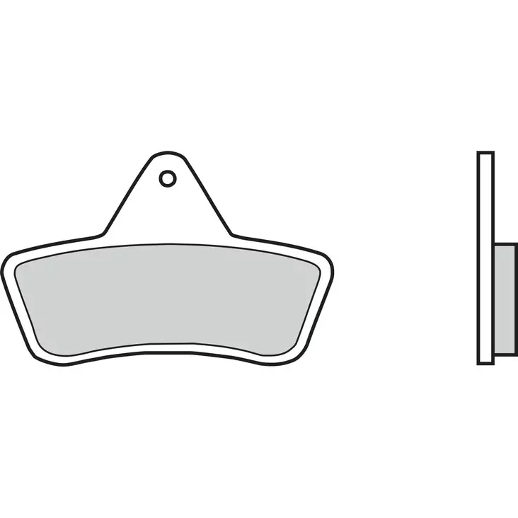Brembo Jarrupalat Sintered Off-Road - Duell MP varaosat ja tarvikkeet - 122854 - 1