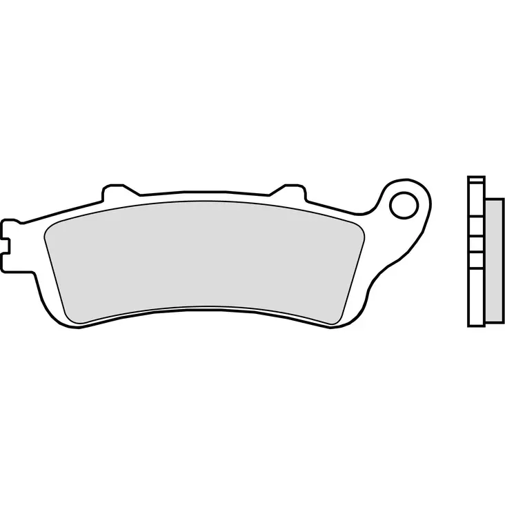 Brembo Jarrupalat Taakse Sintered Road - Duell MP varaosat ja tarvikkeet - 122104 - 1