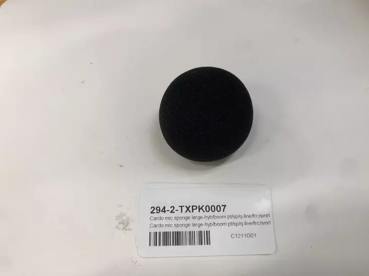 Cardo mic sponge large-hyb/boom pt/sp/q-line/frc/smrth - Duell MP varaosat ja tarvikkeet - 116974 - 1