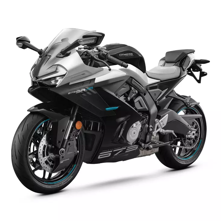 CFMOTO 675SR-R Musta - CFMOTO moottoripyörät - 544 - 1