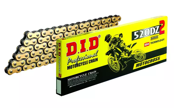 D.I.D 520DZ2 G&B Ketju+Jousil. (RJ) - Duell MP varaosat ja tarvikkeet - 116244 - 1