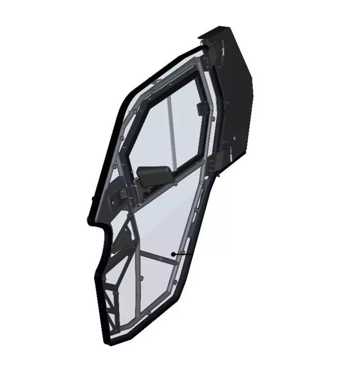 DFK Ovi kokonpano Vasen Can-Am Maverick XDS - Duell ATV varaosat ja tarvikkeet - 29184 - 1