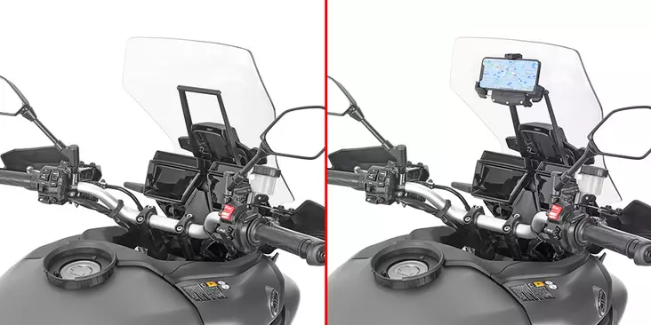 Givi FAIRING UPP.BRACK.YAMAHA TRACER 9 (2021) - Duell MP varaosat ja tarvikkeet - 100754 - 1