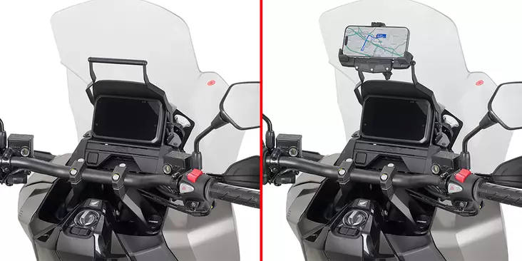 Givi Fairing Upper Brac. Honda Adv 350 (2025) - Duell MP varaosat ja tarvikkeet - 100954 - 1
