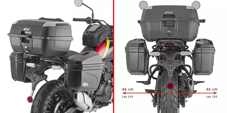 Givi Pan Hold Royal Enfield Guerrilla 450 '24 - Duell MP varaosat ja tarvikkeet - 102784 - 1