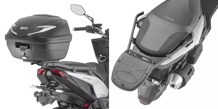 Givi Rear Rack Kymco Krv 200 (2023) - Duell MP varaosat ja tarvikkeet - 102544 - 1