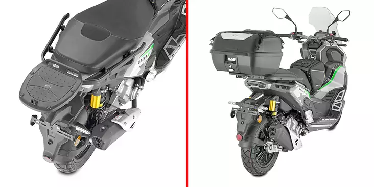 Givi Specific rear rack BRERA X 125-300 (22-23) - Duell MP varaosat ja tarvikkeet - 103104 - 1
