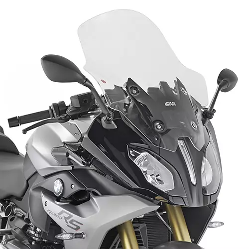 Givi Spoileriplexi kirkas 56.5 x 47 cm (k x l) R1200RS (15-18) /R1250RS 19- - Duell MP varaosat ja tarvikkeet - 100494 - 1