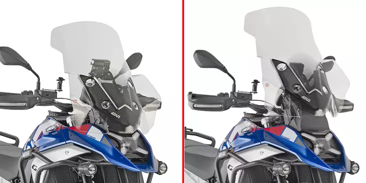 Givi Transparent Screen Bmw R1300Gs (2024) - Duell MP varaosat ja tarvikkeet - 100574 - 1