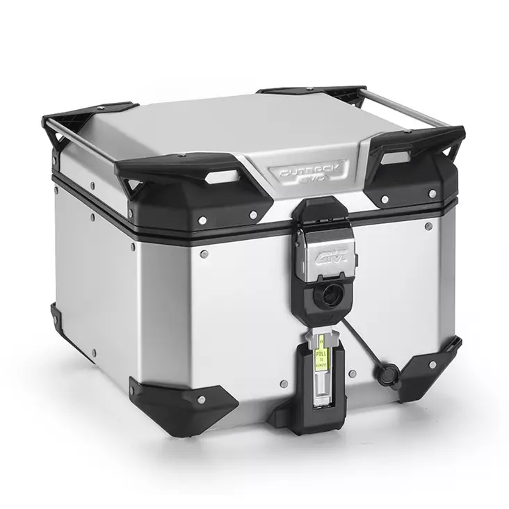 Givi Trekker Outback EVO Anodized Alu topcase Monokey 42ltr sold without lock - Duell MP varaosat ja tarvikkeet - 104934 - 1