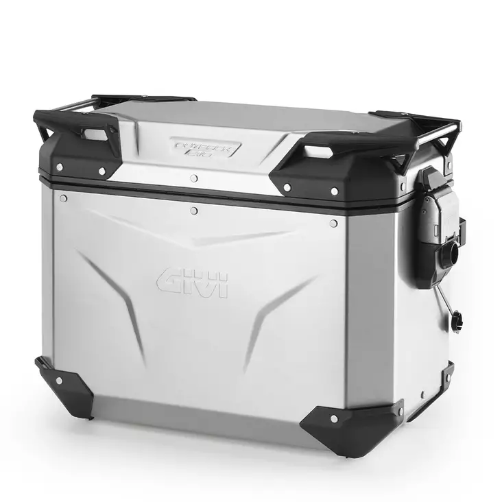 Givi Trekker Outback EVO Natural Alu side-case Left 44ltr sold without lock - Duell MP varaosat ja tarvikkeet - 104734 - 1