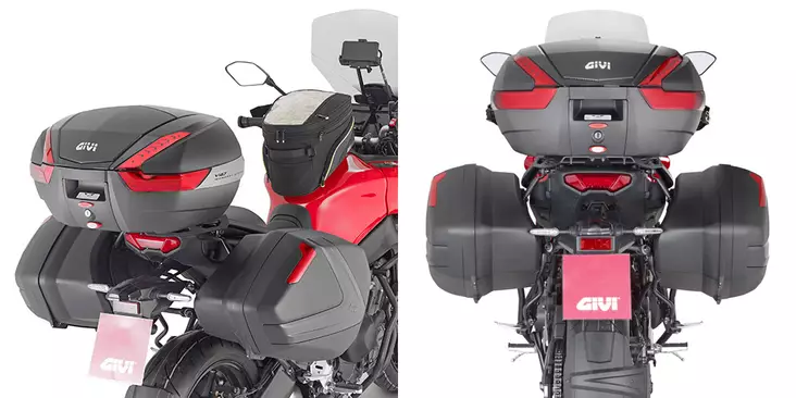 Givi TUB.PANN.HOLDER YAMAHA TRACER 9 (2021) - Duell MP varaosat ja tarvikkeet - 102414 - 1