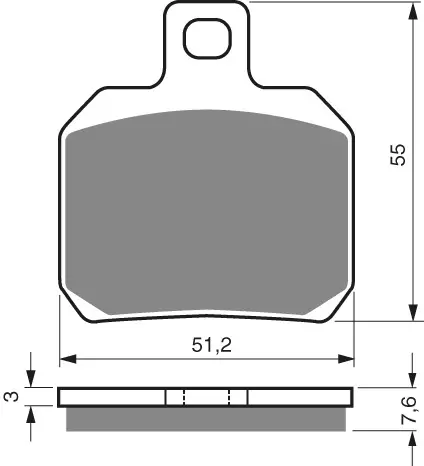 GOLDFREN Jarrupalat 152 Ceramic carbon AD - Duell MP varaosat ja tarvikkeet - 67264 - 1