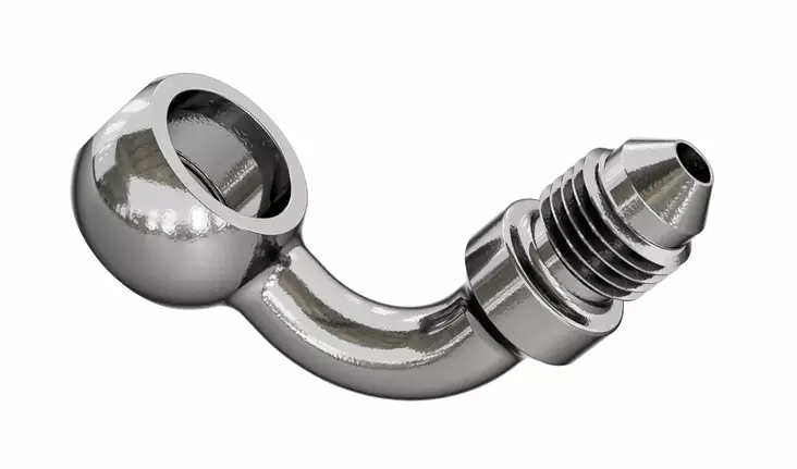 Goodridge Banjoliitin 90° SS (11.1mm) - Duell MP varaosat ja tarvikkeet - 58784 - 1