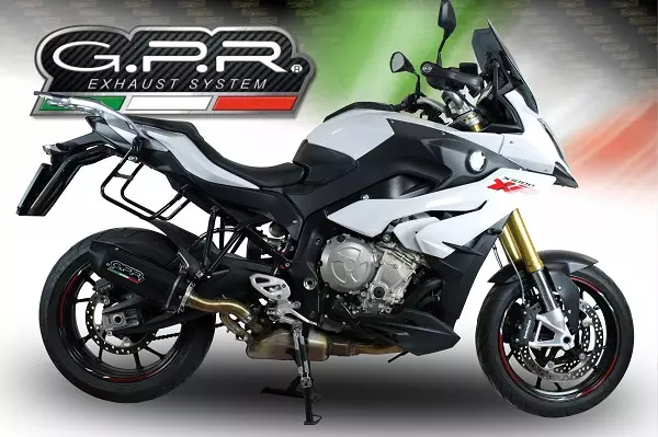GPR Bmw S 1000 Xr 2015/16 e3 EC-Approv. slip-on exhaust Furore Nero - Duell MP varaosat ja tarvikkeet - 111224 - 1