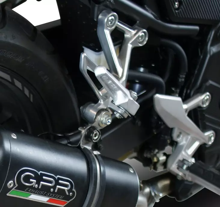 GPR Honda Cb 500 X 2016/18 e4 EC-Approv. slip-on exhaust Albus Evo4 - Duell MP varaosat ja tarvikkeet - 109204 - 1