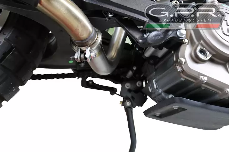 GPR Husqvarna Svartpilen 401 2018/19 e4 Decat pipe manifold Decatalizzatore - Duell MP varaosat ja tarvikkeet - 107644 - 1