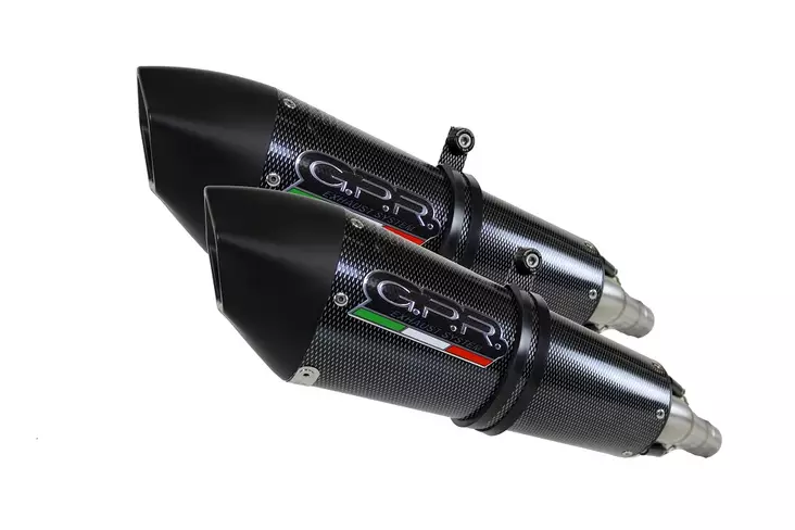 GPR Husqvarna Te 630 E - Sms - Smr2010/14 Pair EC-Approv. slip-on exhaust catal - Duell MP varaosat ja tarvikkeet - 108034 - 1