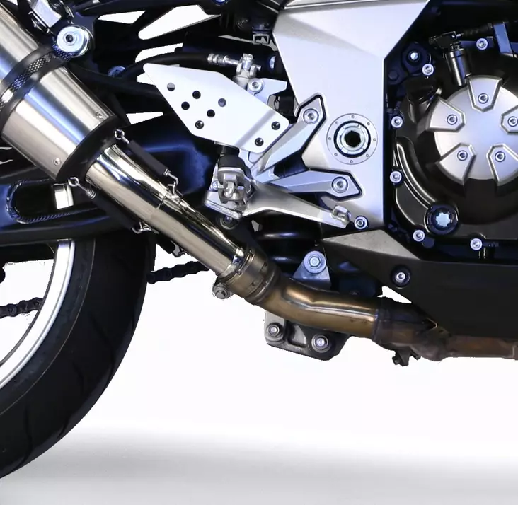 GPR Kawasaki Z 1000 2007/09 Pair EC-Approv. slip-on exhaust catalized M3 Inox - Duell MP varaosat ja tarvikkeet - 107904 - 1