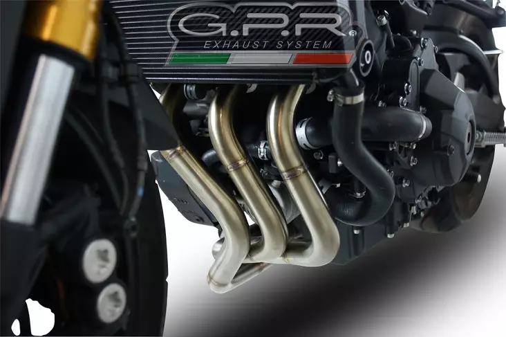 GPR Yamaha Mt-09 Tracer Fj-09 Tr 2015/16 e3 EC-Approv. full line exhaust catali - Duell MP varaosat ja tarvikkeet - 110534 - 1