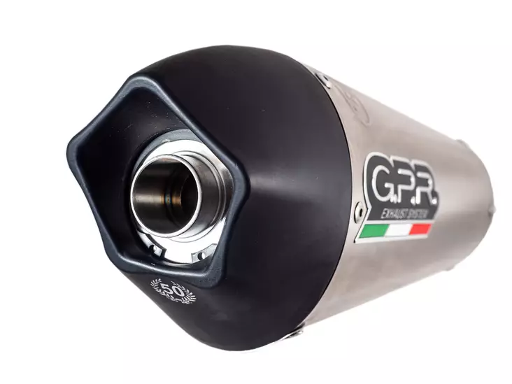 GPR Yamaha Ybr 125 i.e. 2005/16 EC-Approv. full line exhaust Gpe Ann. Titaium - Duell MP varaosat ja tarvikkeet - 105444 - 1
